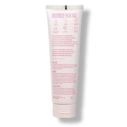 Overtone Cotton Candy Pink Color Depositing Conditioner