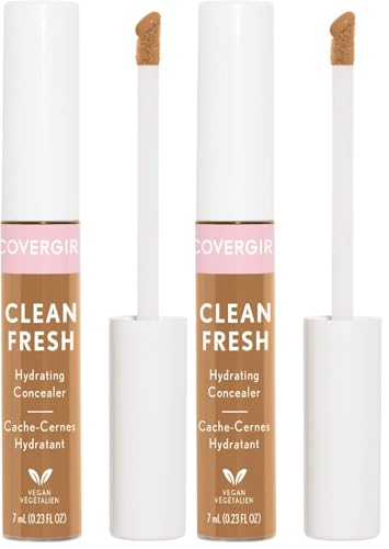 COVERGIRL Clean Fresh Hydrating Concealer, Rich (Pack of 2)