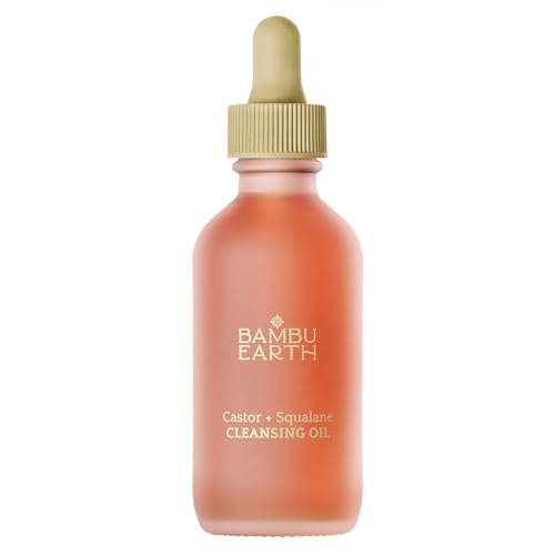 Bambu Earth Castor & Squalane Hydrating Cleansing Face Oil - Gentle Makeup Remover