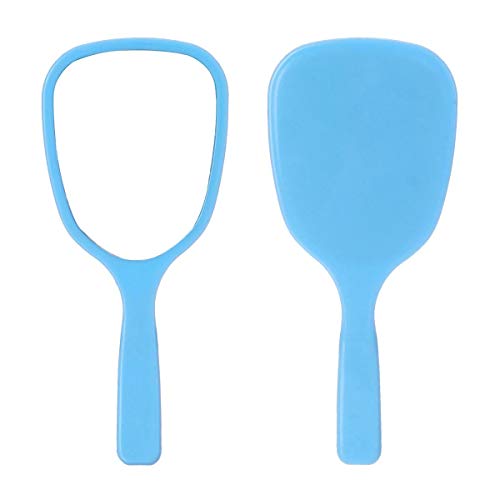Aestivate 4PC Hand Mirror, Travel Handheld Cosmetic Mirror with
