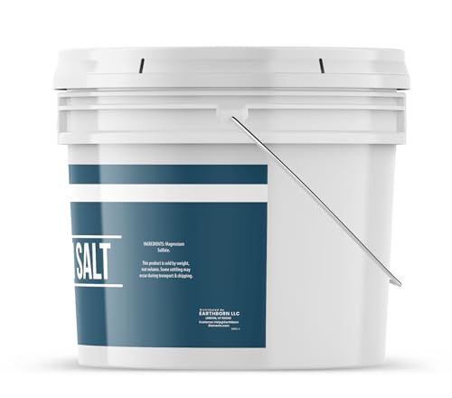 Epsom Salt 8 Lb – Pure Magnesium Sulfate for Bath & Foot Soaks