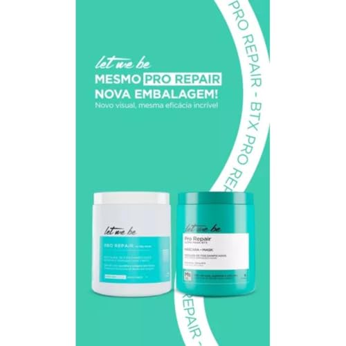 Let Me Be Pro Repair Ultra Mask BTX 1kg / 35.27 oz ? Deep Conditioning Hair Mask for Damaged, Dry, Bleached, or Chemically Treated Hair ? Intense Nourishment, Shine & Smoothness ? Pro Repair