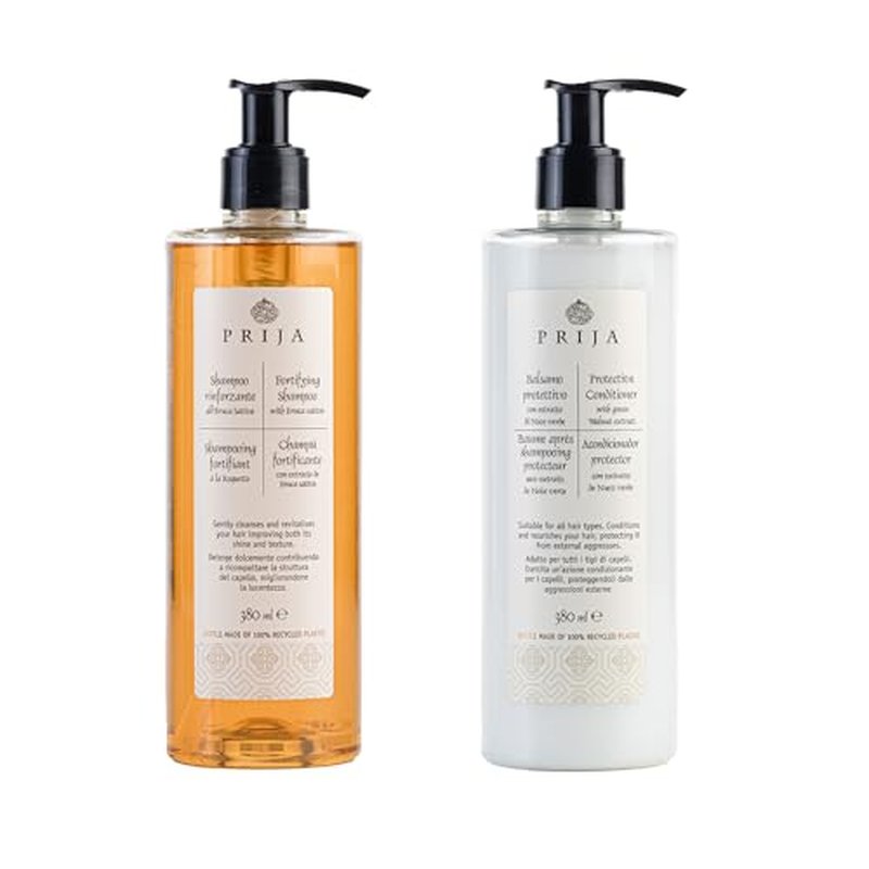 Prija Haircare Bundle - Fortifying Shampoo & Protective Conditioner 2x380ml