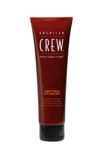 American Crew Men's Hair Gel, Light Hold with Low Shine, 8.4 Fl Oz