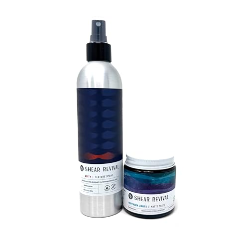 Shear Revival Northern Lights Matte Paste & Amity Texture Spray Combo