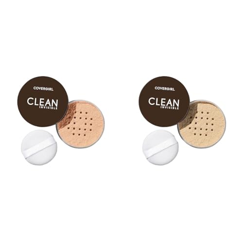 CoverGirl Clean Invisible Loose Powder Vegan 2-Pack