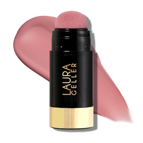 Laura Geller Serum Blush Tint - Lightweight Liquid Blush, Practical Pink