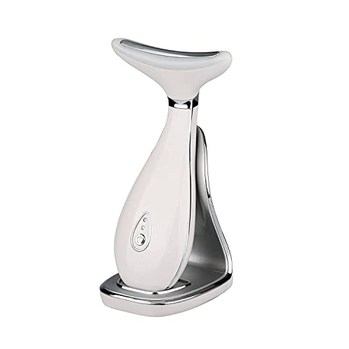 VRAIKO Lily Neck Face Massager with LED & Thermal Vibration