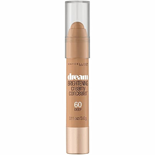 Maybelline New York Dream Brightening Creamy Concealer, Deep, 0.11 oz.