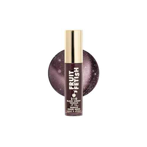 Milani Lip Oil with Vitamin E for Instant Hydration, Fruit Extract Infused Lip Treatment and Moisturizing Lip Gloss - Black Cherry Vanilla