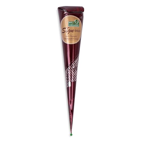 Sign GOLD 100% Natural Henna Hair Dye Cones - Reddish Brown