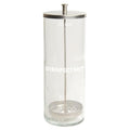 Diane Glass Disinfectant Jar for Sterilizing Hair Salon Shears, Combs, Barber Cleaning Supplies, Clippers, and Nail Tools ? Large - 10¡± Tall x 3.4¡± Wide ? 33 Fl Oz Capacity