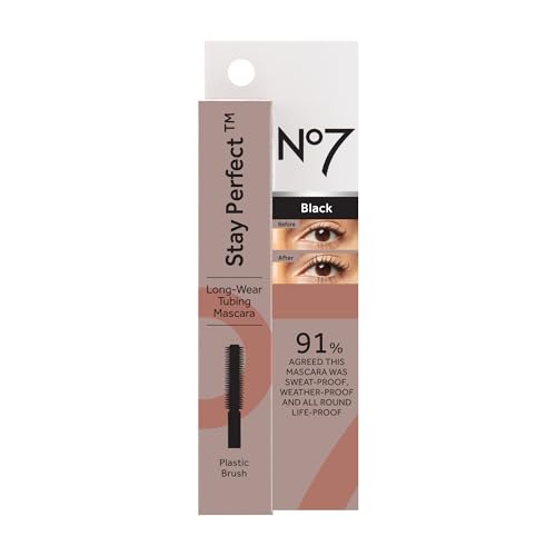 No7 Stay Perfect Mascara – Waterproof, 24-Hour Volume