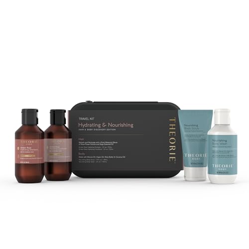 Theorie Hydrating Travel Kit - Shampoo, Conditioner & Body Care