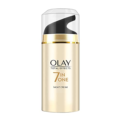 Olay Total Effects Night Firming Facial Moisturizer Treatment 1.7 Fl Oz, Packaging May Vary