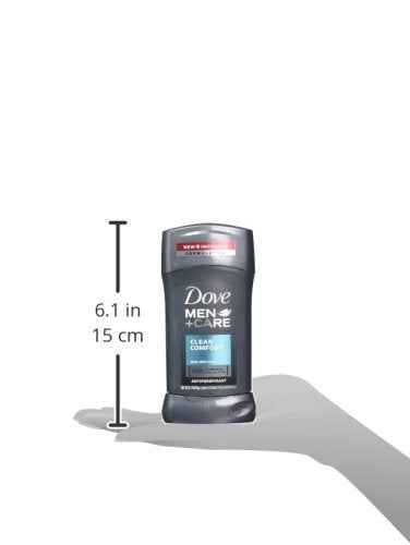 Dove Men+Care Antiperspirant Deodorant Stick, Clean Comfort, 2.7 oz
