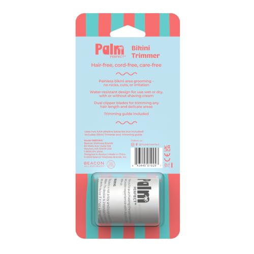 Bikini Trimmer for Women - Dual Blade, Waterproof, Ergonomic Design