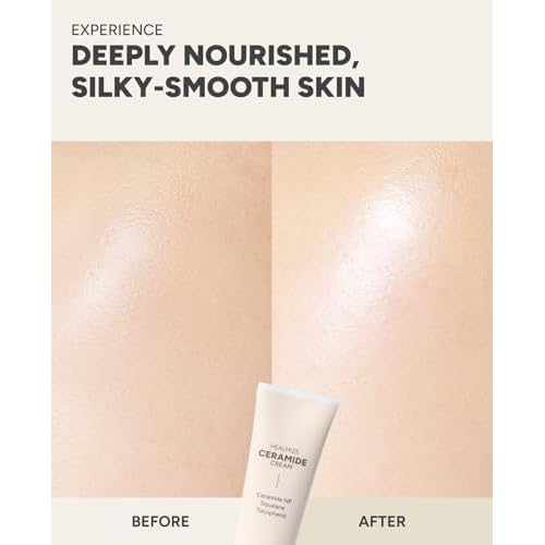 Ceramide Cream | Korean Skin Care Moisturizer for Face & Hand & Body | Ceramide Moisturizer for Skin Repair | Hydrating Cream for Deep Moisture & Body Care