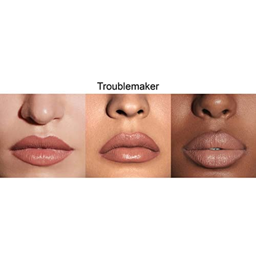 Rinna Beauty Icon Collection - Lipstick - Troublemaker - Vegan, Anti-Aging, Hydrating, Protects Your Lips & Long-Lasting with a Magnetic Top Closure - Cruelty-Free - 1 each