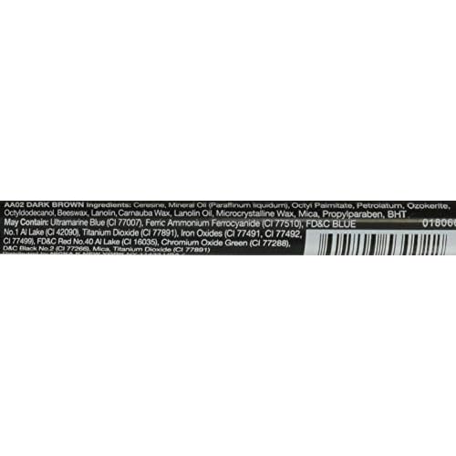 NICKA K NEW YORK Dark Brown Auto Eye Liner
