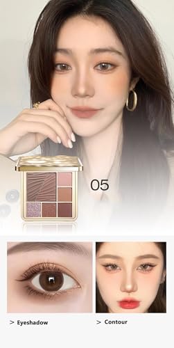 7-Color Eyeshadow Palette with Blush & Highlighter