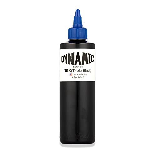 Dynamic Color Co Triple Black Ink 8oz Bottle