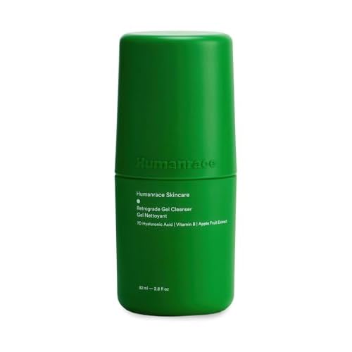 Humanrace 7D Hyaluronic Acid Hydrating Retrograde Gel Cleanser, 2.8 fl oz, Refillable
