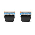 Replacement Heads ? 2-Pack Genuine Blades for PIXRAZZ P1 Electric Trimmer, Durable Stainless Steel for Body, and Bikini Grooming