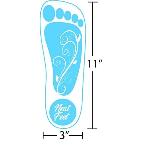 25 Pairs (50 feet) Premium Disposable Spray Tanning Feet Pads for Sunless Tanning