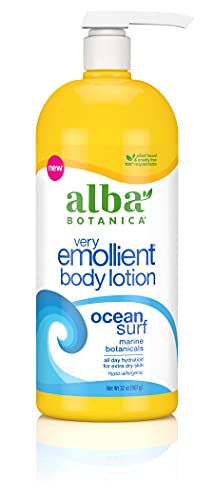 Alba Botanica Very Emollient Body Lotion, Ocean Surf, 32 Oz