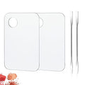 Acrylic Makeup Palette with Spatula Tool - Foundation & Eyeshadow