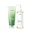 ANUA Double Cleansing Duo - Oil & Foam Cleanser Set