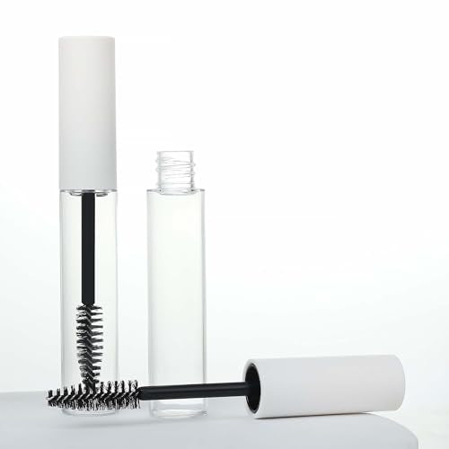 COSIDEA 12pcs 10ml Empty Mascara Bottles - Plastic Eyeliner Tubes