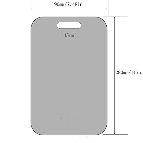 Large Fogless Shower Mirror 11x7.48 Anti-Fog Shaving