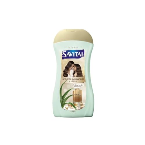 Savital Hair Care Set with Shampoo, Conditioner, Treatment & Styling Cream – Collagen & Aloe Vera for Damaged Hair Repair