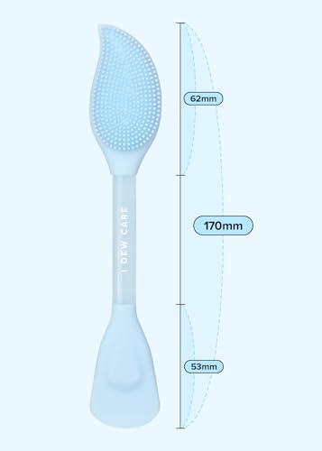 I DEW CARE Silicone Facial Mask Brush - 2-in-1 Cleansing & Applicator