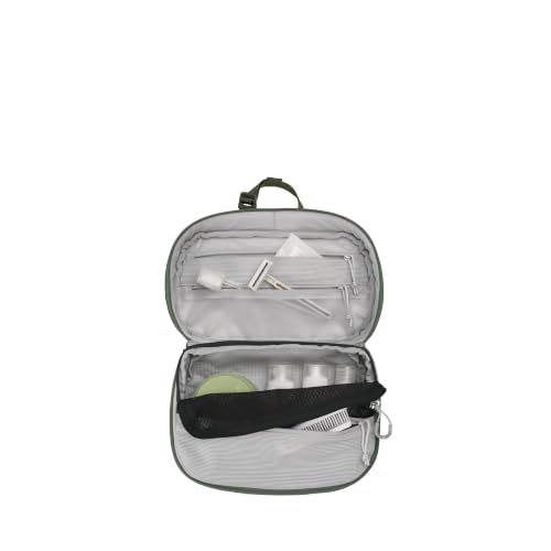 Osprey Transporter Toiletry Kit Pine Leaf, Green - Compact Hanging Organizer