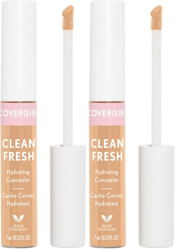 CoverGirl Clean Fresh Hydrating Concealer, Fair Light, 0.23 oz