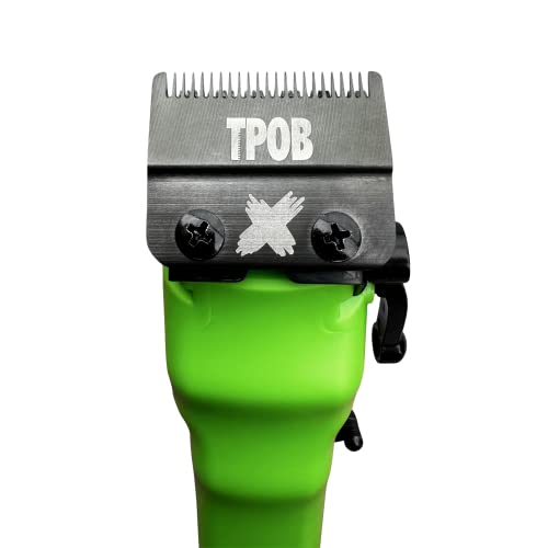 TPOB Slime 2 Professional Hair Clippers for Barbers - 6800 RPM Whisper Quiet Barber Clipper w/Color Coded Guide Combs & Fade Blade for The Closest Haircut and Beard Trim Hair Clippers for Men