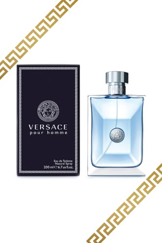 Versace Pour Homme Eau de Toilette Spray for Men - 200ml / 6.7 fl oz