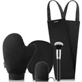 5-in-1 Self Tanner Mitt Applicator Kit - Professional Self Tanning Mitt Back Applicator, Mini Mitt, Brush and Exfoliator£¬No Streaks, No Orange Palms, Double-Sided Washable Tanning Gloves Set