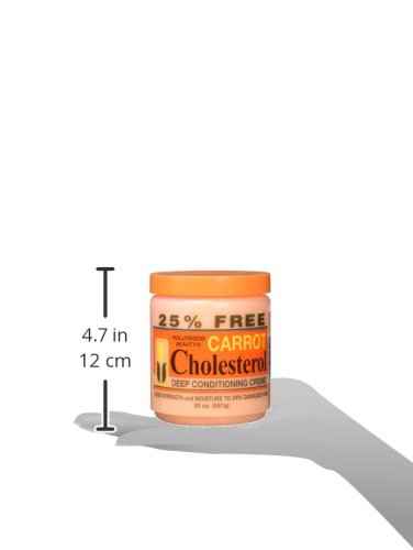 Hollywood Beauty Carrot Cholesterol Deep Conditioning Creme, 20 Ounce