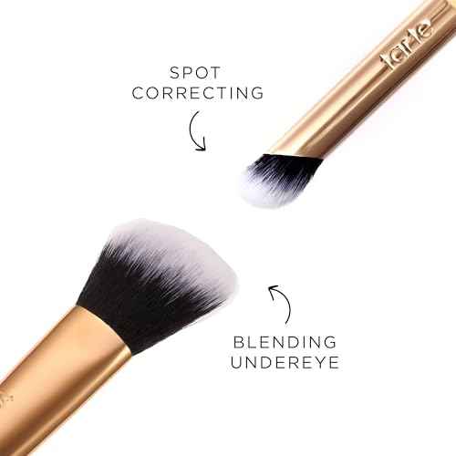 tarte shape tape concealer & brush ? Instant Full Coverage for Under Eye, Dark Circles, Fine Lines, Redness & Discoloration, Dermatologist-Tested, Vegan, Cruelty Free