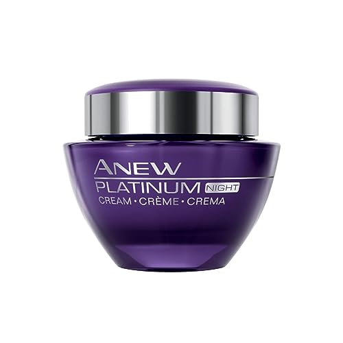 Anew Platinum Night Cream ? Anti-Aging Face Cream with Paxillium Technology, Firms, Lifts & Reduces Wrinkles, Sculpted Jawline & Contours, Moisturizes Sensitive Skin, Hypoallergenic, 1.7 oz