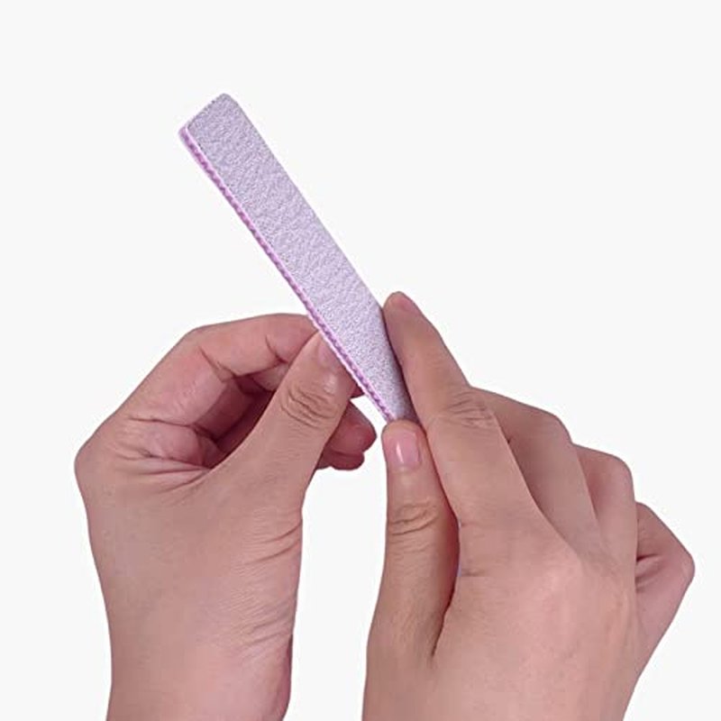 80 Grit Coarse Nail File | Double-Sided Emery Board for Acrylic & Gel