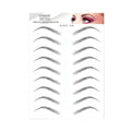Waterproof Hair-Like Eyebrow Tattoo Stickers - 6 Sheets