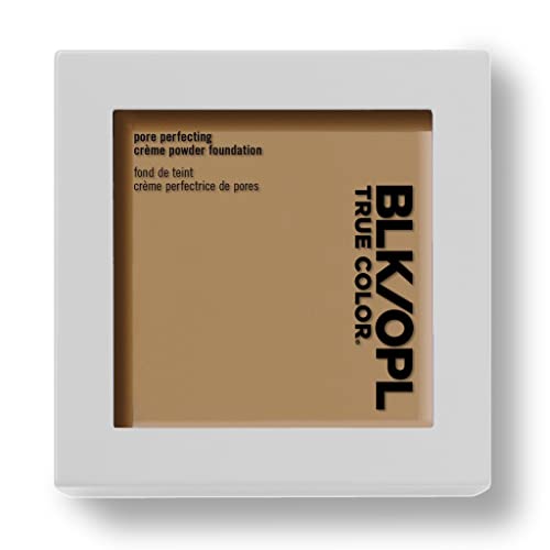 BLK/OPL TRUE COLOR Pore Perfecting Powder Foundation SPF 15, Rich Caramel — enriched with Vitamins C & E, cruelty-free