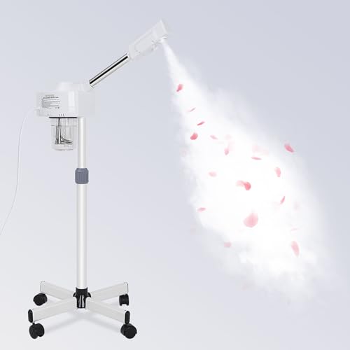 Professional Facial Steamer with Ozone & Wheels