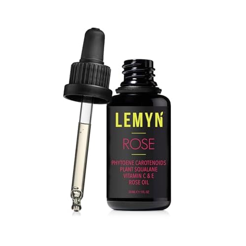 Squalane + Vitamin C Rose Oil | Enhanced with Carotenoids and Vitamin E | Freshly Made Face Oil | Hydrate & Firm | Small-Batch Artisan Skincare 30ml
