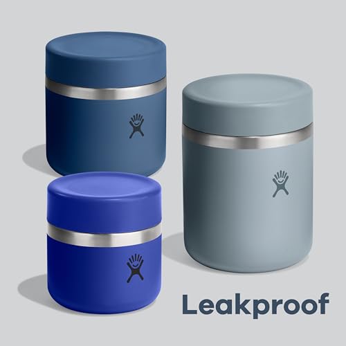 Hydro Flask Food Jar 12oz Harbor Blue Insulated Stainless Steel Snack Container